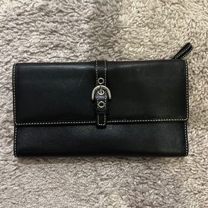 Vintage Coach Leather Wallet*